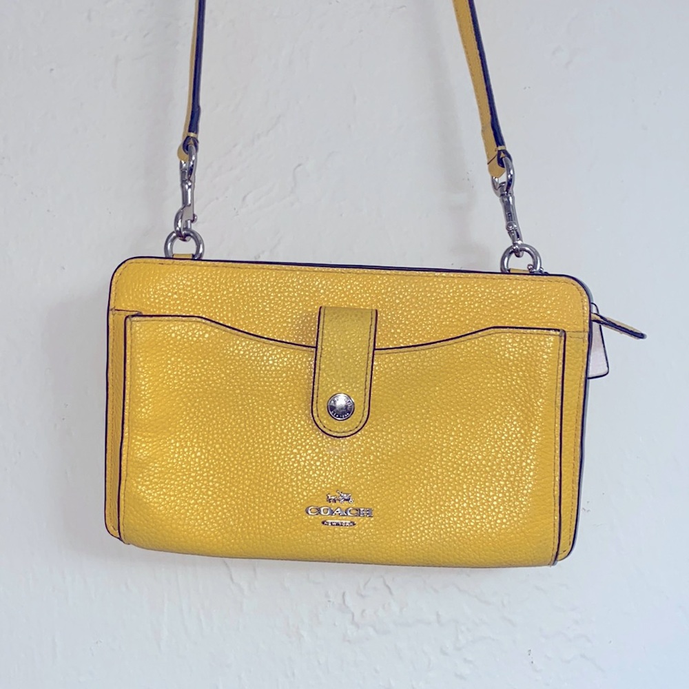Coach cross body purse